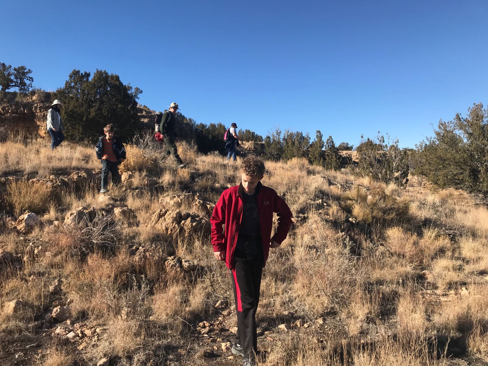 Descending from Kaibab House